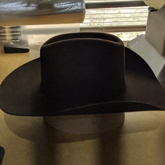 Stetson 3X Chocolate Wool Cowboy Hat - Oak Ridge - Picture 2 of 4